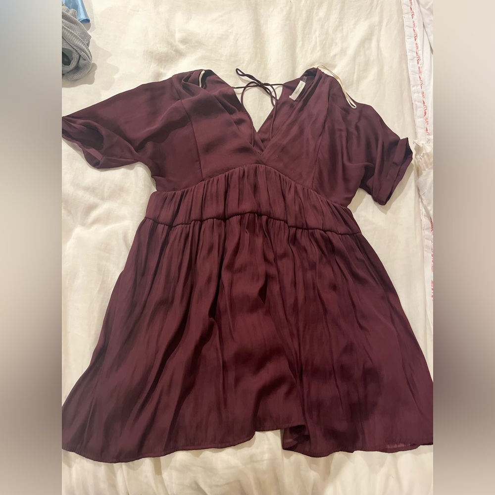 silk dress